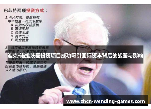 迪克·诺维茨基投资项目成功吸引国际资本背后的战略与影响 迪克·诺维茨基投资项目成功吸引国际资本背后的战略与影响